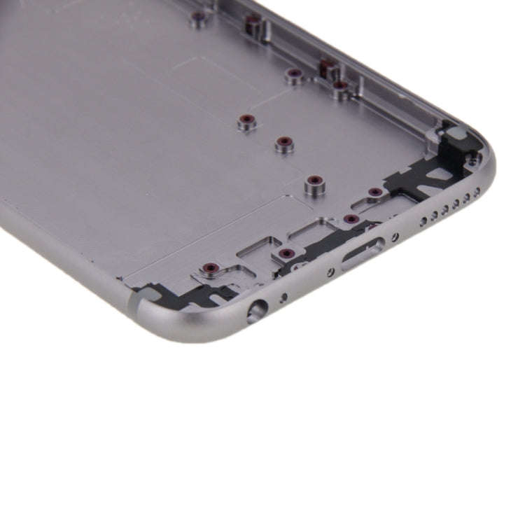 6 in 1 for iPhone 6 (Back Cover + Card Tray + Volume Control Key + Power Button + Mute Switch Vib...