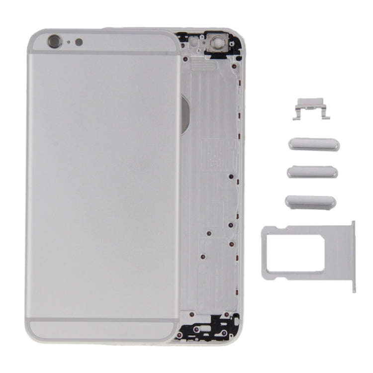 6 in 1 for iPhone 6 (Back Cover + Card Tray + Volume Control Key + Power Button + Mute Switch Vib...