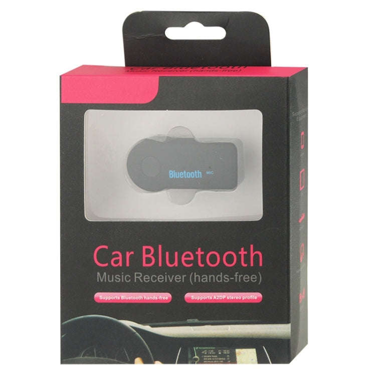 Car Bluetooth Handsfree Music Mic Receiver For iPhone, Galaxy, Sony, Lenovo, HTC, Huawei, and oth...