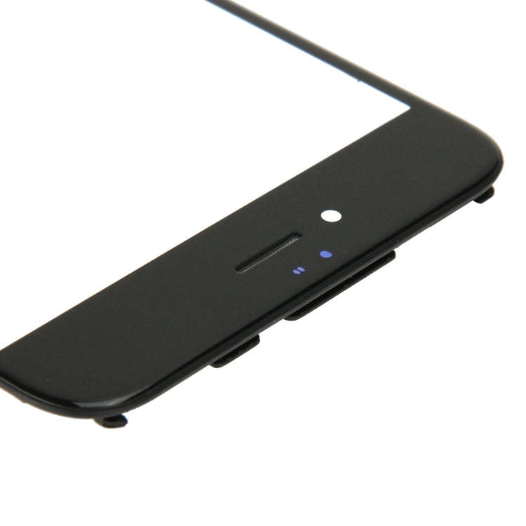 2 in 1 for iPhone 6 (Front Screen Outer Glass Lens + Frame)(Black)