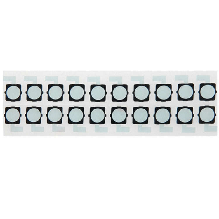 20 PCS for iPhone 6 Back Camera Top Cotton Paste Sticker