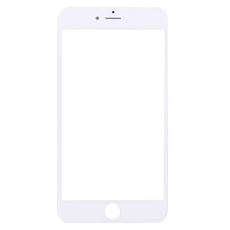 Front Screen Outer Glass Lens with Front LCD Screen Bezel Frame for iPhone 6s Plus(White)