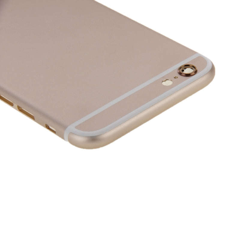 6 in 1 for iPhone 6 Plus (Back Cover + Card Tray + Volume Control Key + Power Button + Mute Switc...
