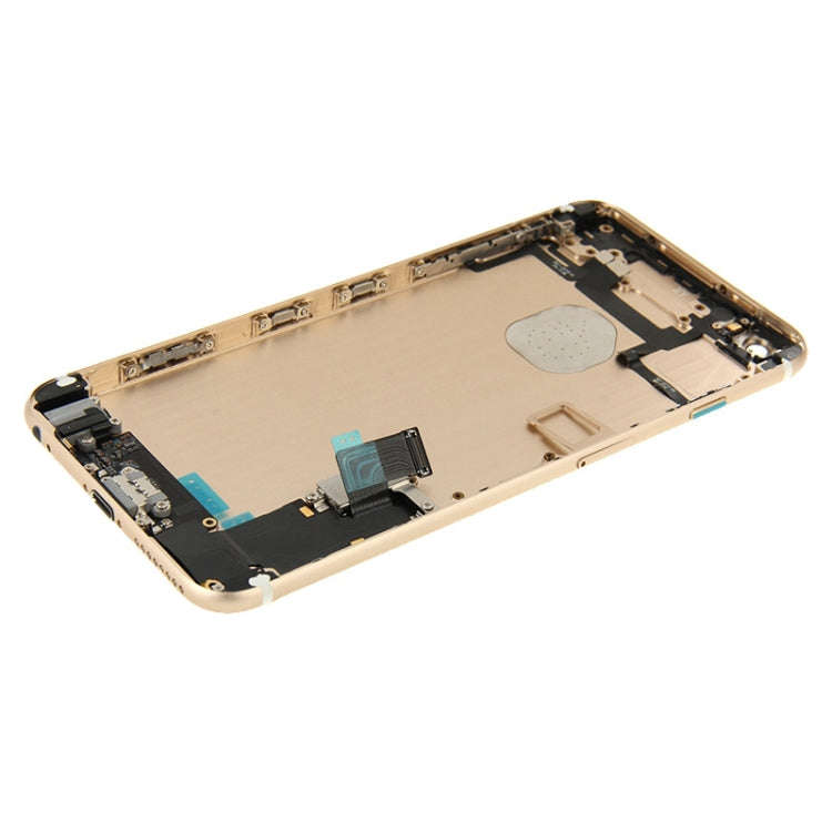Full Housing Back Cover for iPhone 6 Plus(Gold)