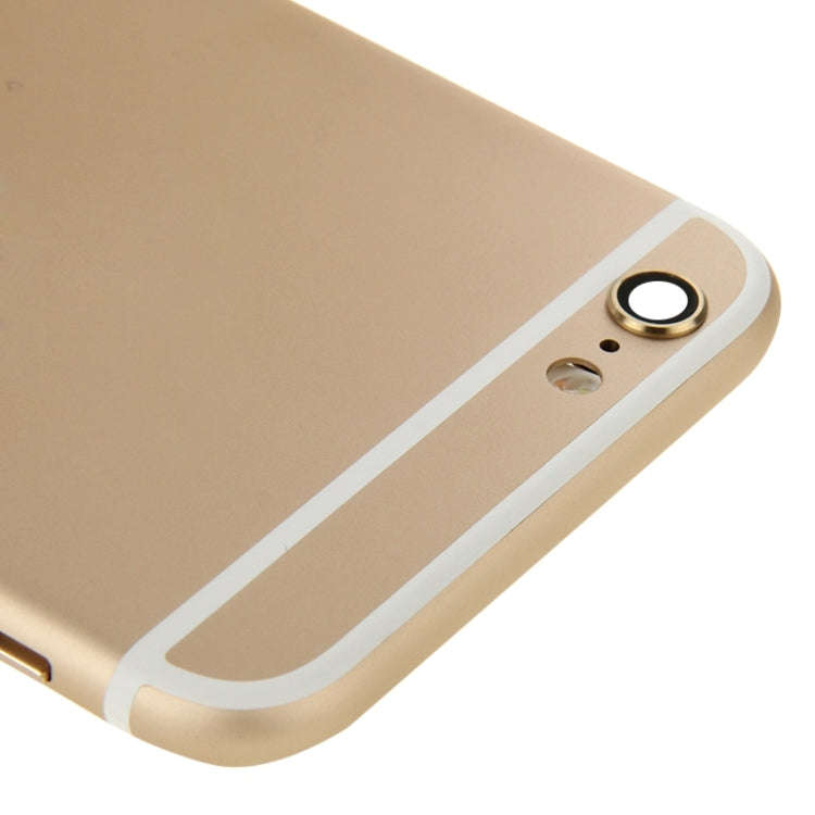 Full Housing Back Cover for iPhone 6 Plus(Gold)