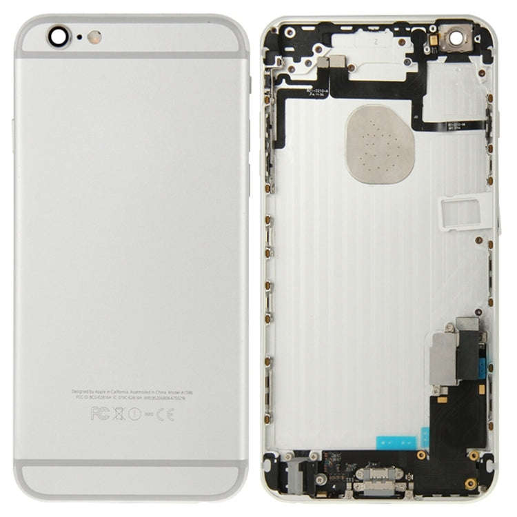 Full Housing Back Cover for iPhone 6 Plus(Silver)