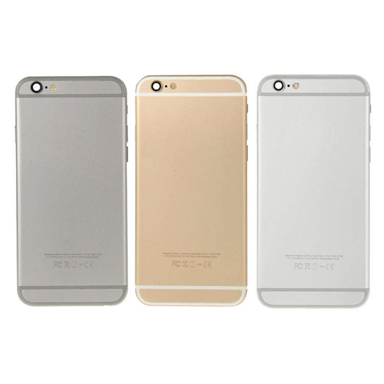 Full Housing Back Cover for iPhone 6 Plus(Grey)