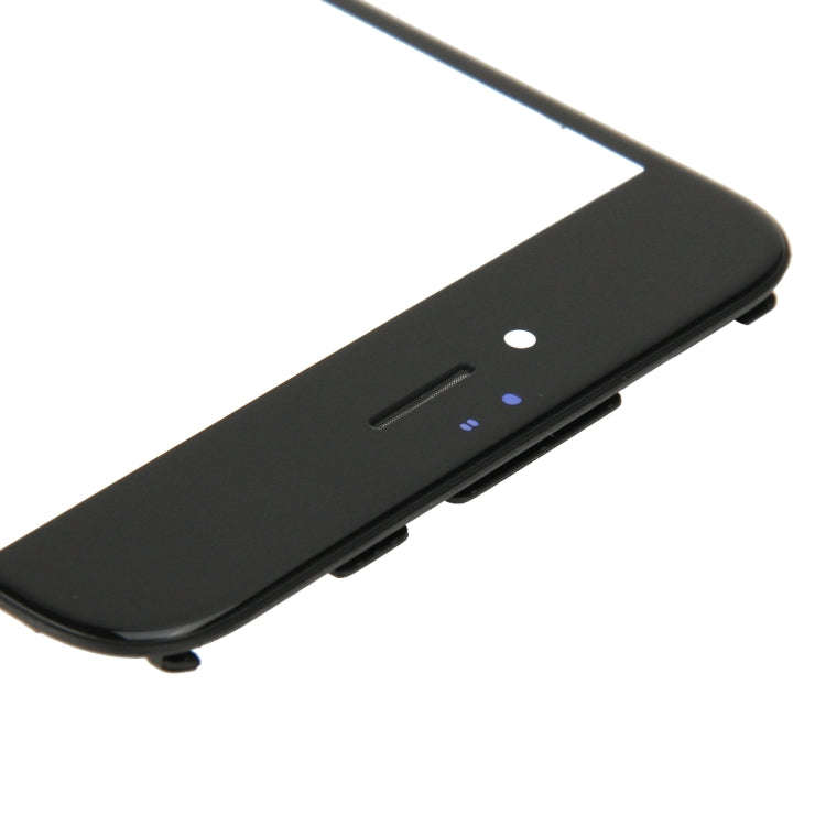 Front Screen Outer Glass Lens with Front LCD Screen Bezel Frame for iPhone 6s(Black)