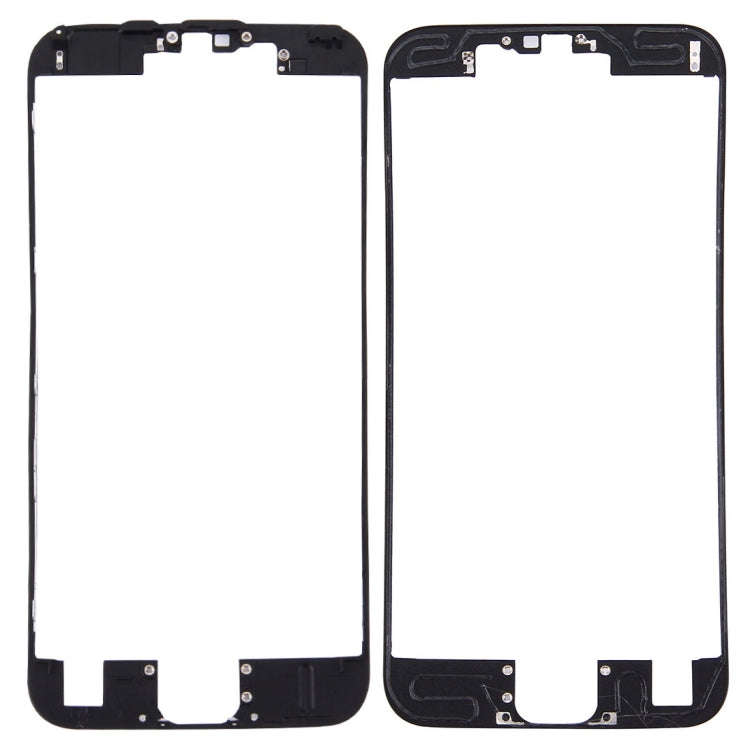 Front Housing LCD Frame for iPhone 6s (Black)