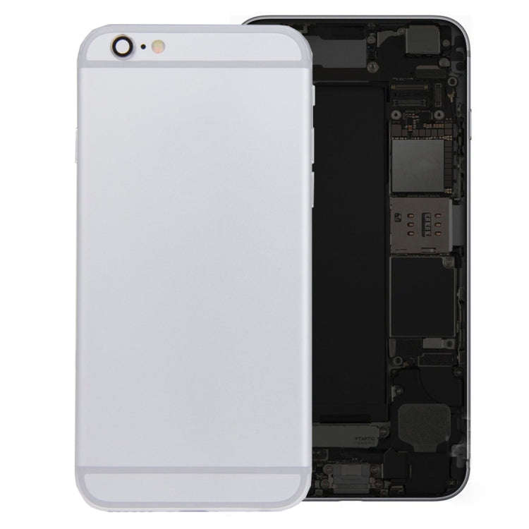 Battery Back Cover Assembly with Card Tray for iPhone 6s(Silver)