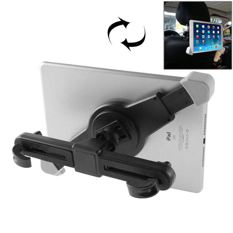 Universal 360 Degrees Rotation Car Headrest Mount Holder, For iPad, Samsung, Lenovo, Sony and Oth...