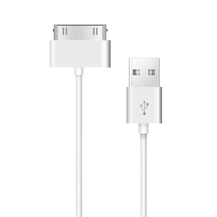 30 Pin Male to USB Male Charging & Data Sync Cable for iPad / 2 / 3, iPhone 4 & 4s, iPod Nano, iP...