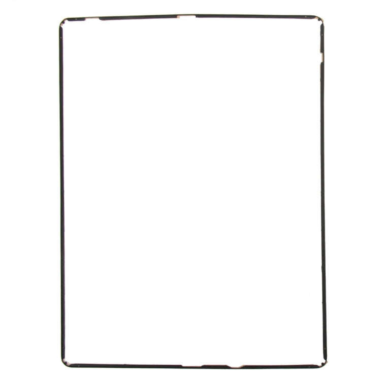 LCD Frame Front Housing Bezel Frame with Adhesive Sticker for iPad 2(Black)
