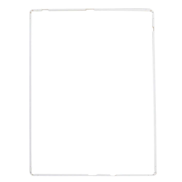 LCD Frame Front Housing Bezel Frame with Adhesive Sticker for iPad 2(White)