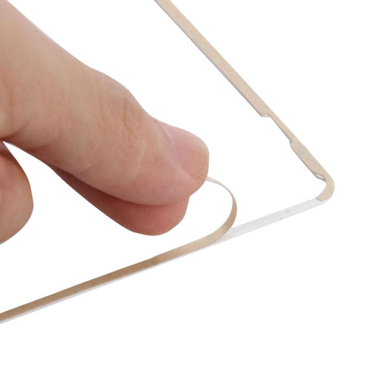 LCD Frame Front Housing Bezel Frame with Adhesive Sticker for iPad 2(White)