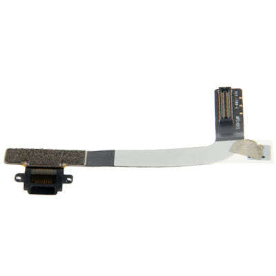 Tail Connector Charger Flex Cable for iPad 4(Black)