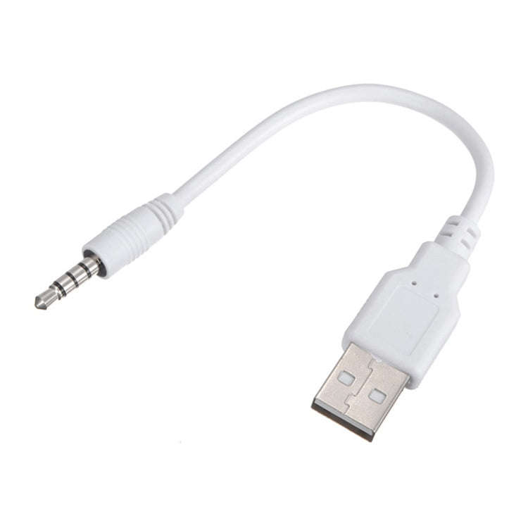 USB to 3.5mm Jack Data Sync & Charge Cable for iPod Shuffle 1st /2nd /3rd Generation, Length: 15....