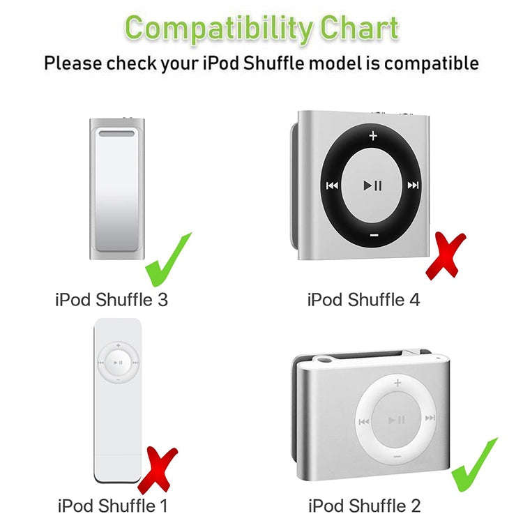 USB to 3.5mm Jack Data Sync & Charge Cable for iPod Shuffle 1st /2nd /3rd Generation, Length: 15....