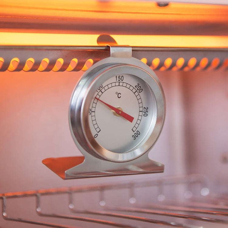 Stainless Steel Oven Thermometer (0~300)(Silver)