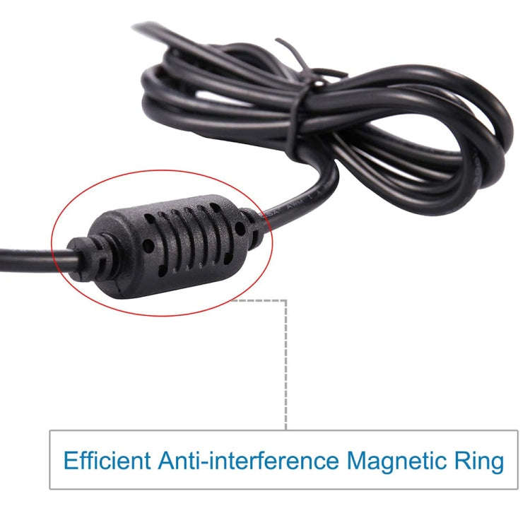 5.5 x 2.1mm DC Male Power Cable for Laptop Adapter, Length: 1.2m