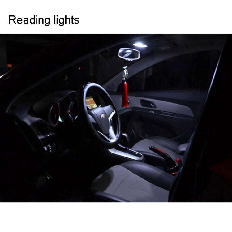 2 PCS T10 1.5W 60LM 1 LED Magenta COB LED Brake Light for Vehicles, DC12V(Magenta)