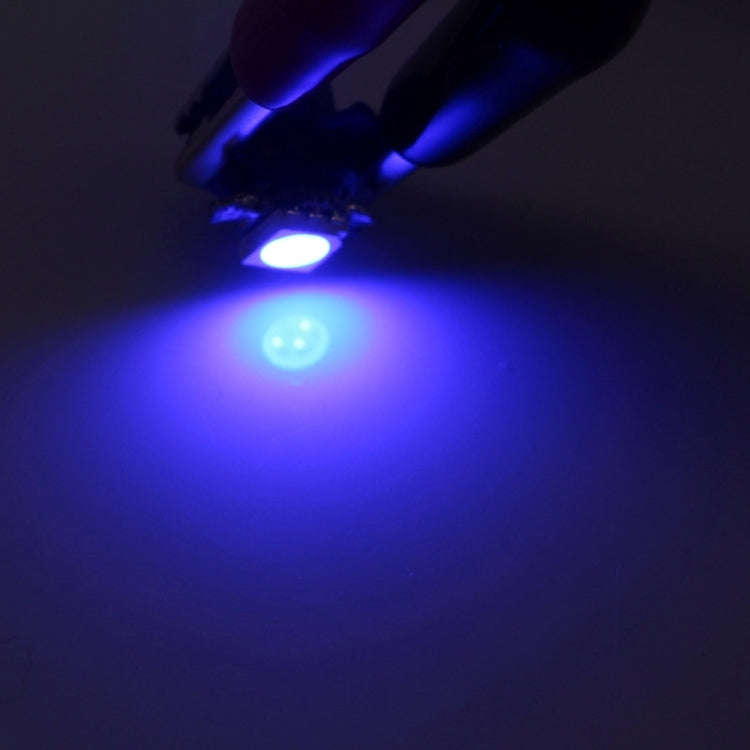 2 PCS B8.5 Blue Light 0.2W 12LM 1 LED SMD 5050 LED Instrument Light Bulb Dashboard Light for Vehi...