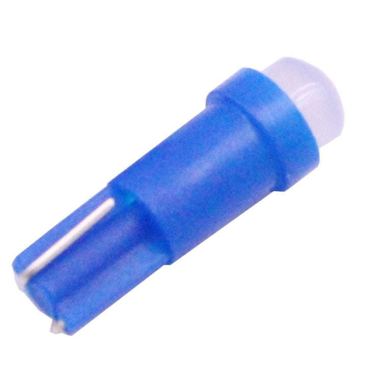 5 PCS T5 0.5W 20LM Blue Light 1 LED COB LED Instrument Light Bulb Dashboard Light for Vehicles, D...
