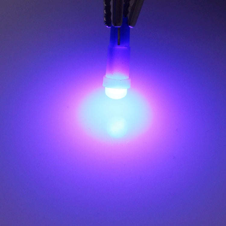 5 PCS T5 0.5W 20LM Blue Light 1 LED COB LED Instrument Light Bulb Dashboard Light for Vehicles, D...