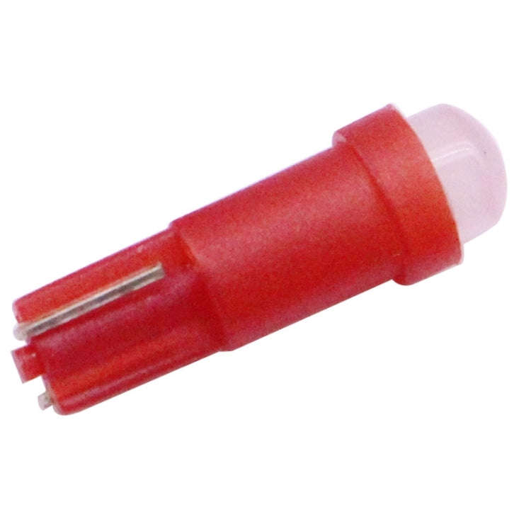 2 PCS T5 0.5W 20LM Red Light 1 LED COB LED Instrument Light Bulb Dashboard Light for Vehicles, DC...