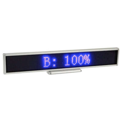 Programmable LED Moving Scrolling Message Display Sign Indoor Board, Display Resolution: 128 x 16...