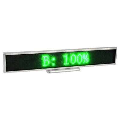 Programmable LED Moving Scrolling Message Display Sign Indoor Board, Display Resolution: 128 x 16...