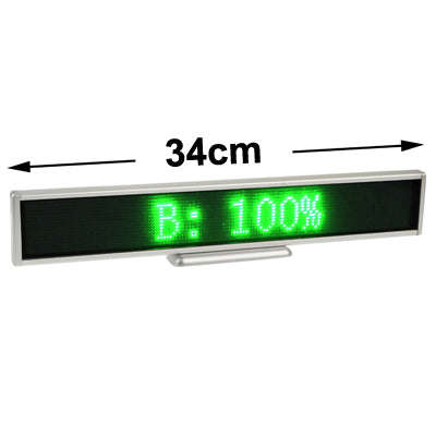 Programmable LED Moving Scrolling Message Display Sign Indoor Board, Display Resolution: 128 x 16...