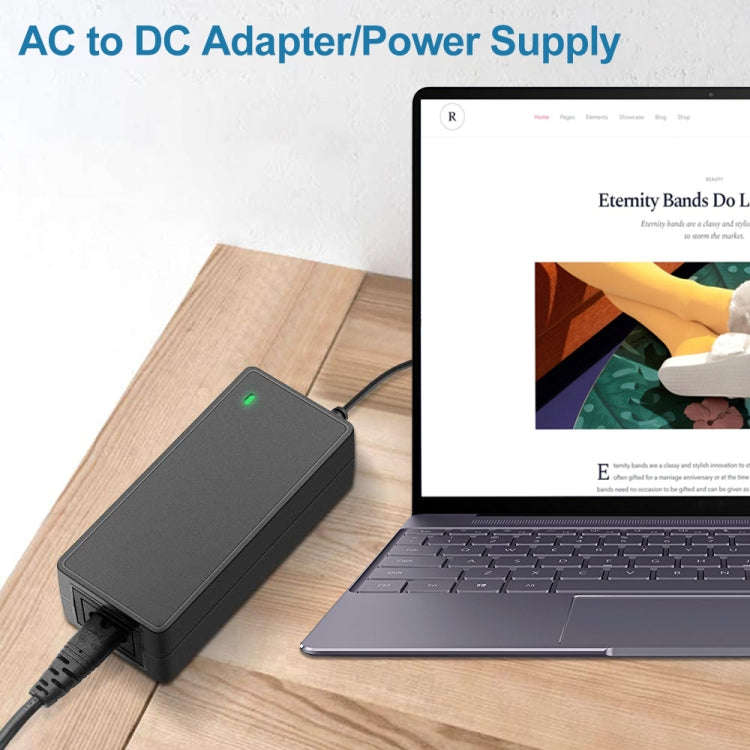 12V 5A 60W AC Power Supply Unit with 5.5mm DC Plug for LCD Monitors Cord, Output Tips: 5.5x2.5mm(...