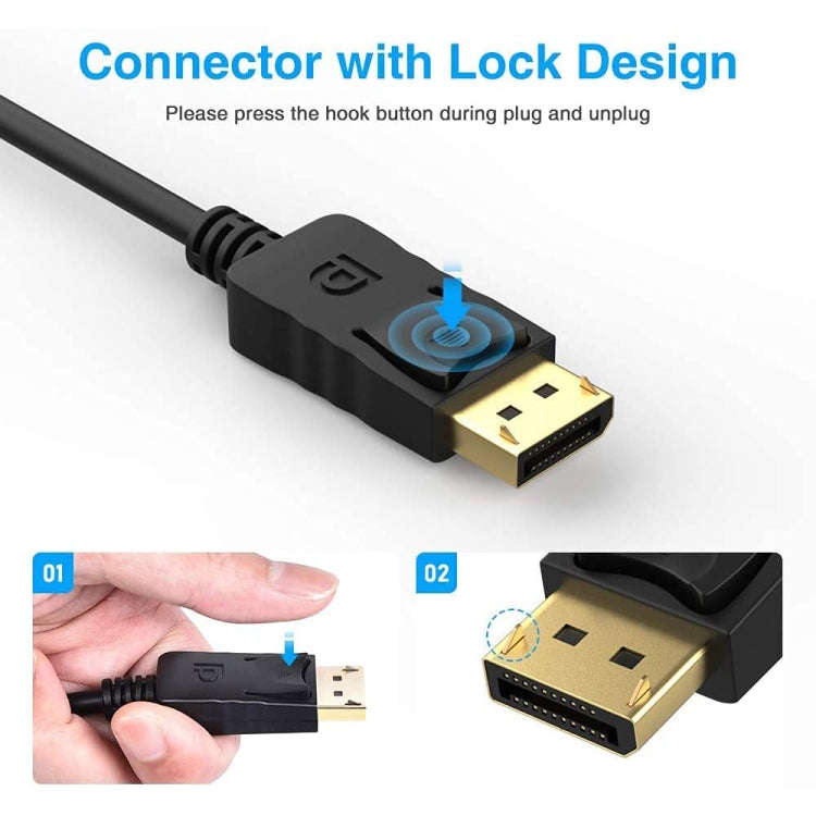 Display Port Male to VGA Female Converter, Length: 20cm