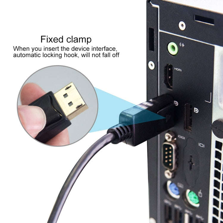 DisplayPort Male to Display Port Male Cable, Length: 1.8m
