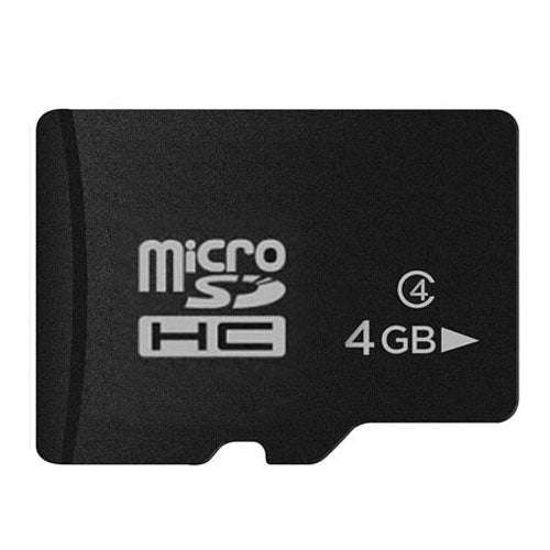 4GB High Speed Class 10 Micro SD(TF) Memory Card from Taiwan, Write: 8mb/s, Read: 12mb/s (100% Re...