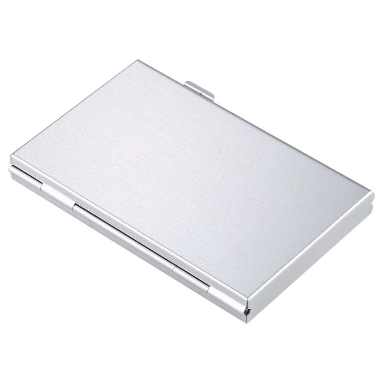 6 in 1 Memory Card Protective Case Storage Box , Size: 88 x 50 x 9mm(Silver)