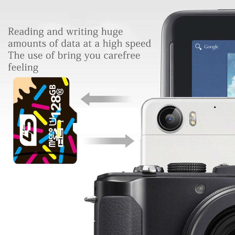 LD 128GB High Speed Class 10 TF/Micro SDXC UHS-1(U1) Memory Card
