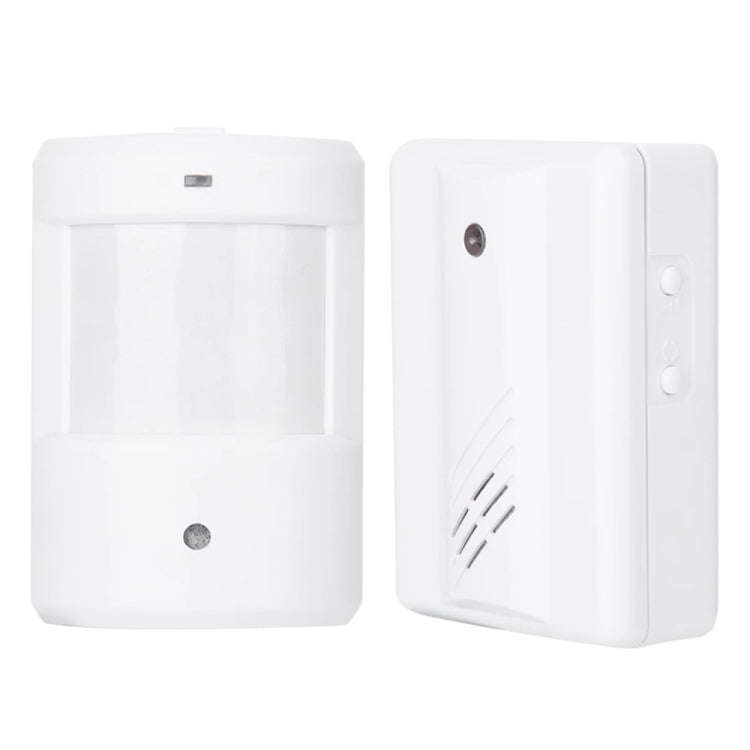 F622-108 Electro Guard Watch IR Remote Detection System / Wireless Doorbell(White)