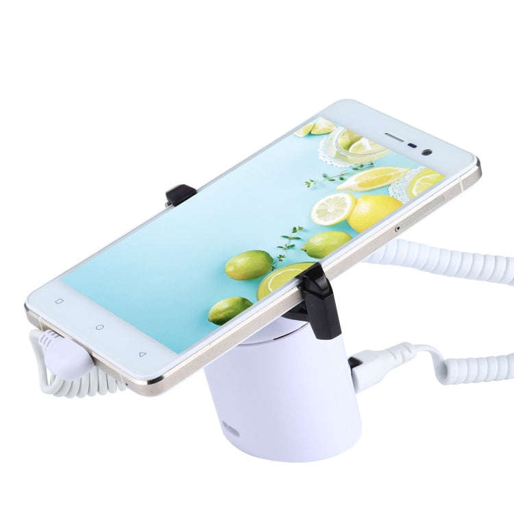 Cylindrical Display Stand Security System Burglar Alarm / Anti-theft Alarm Display Holder  with I...