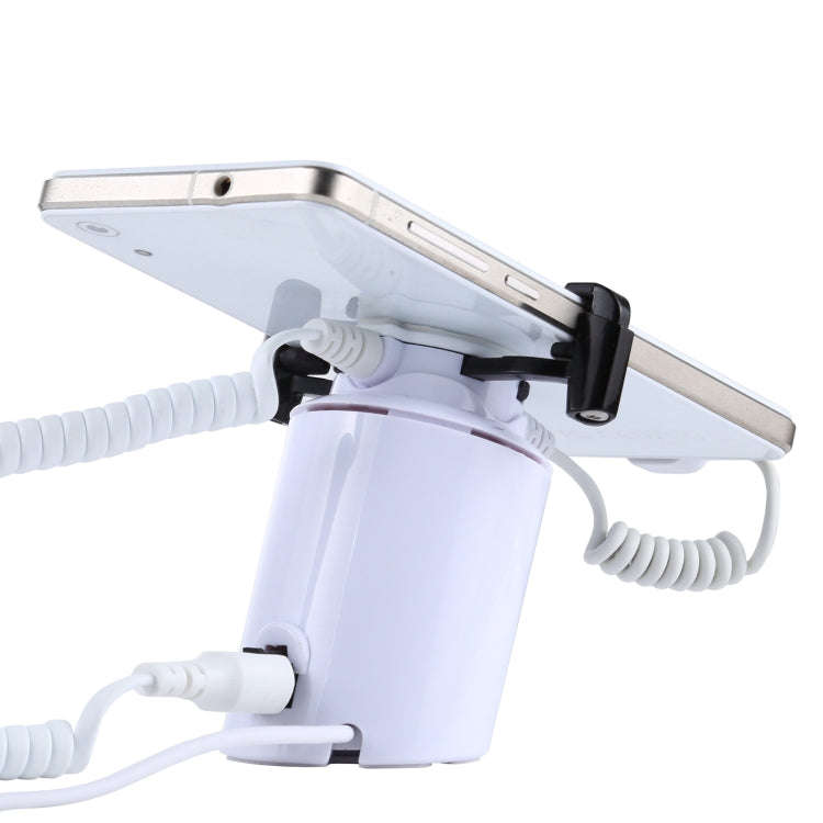 Cylindrical Display Stand Security System Burglar Alarm / Anti-theft Alarm Display Holder  with I...