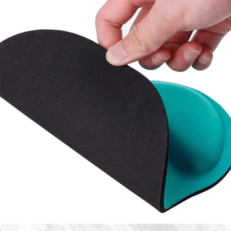2 PCS Cloth Gel Wrist Rest Mouse Pad(Orange)