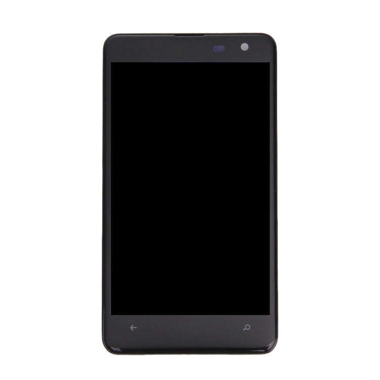 LCD Display + Touch Panel with Frame for Nokia Lumia 625 (Black)