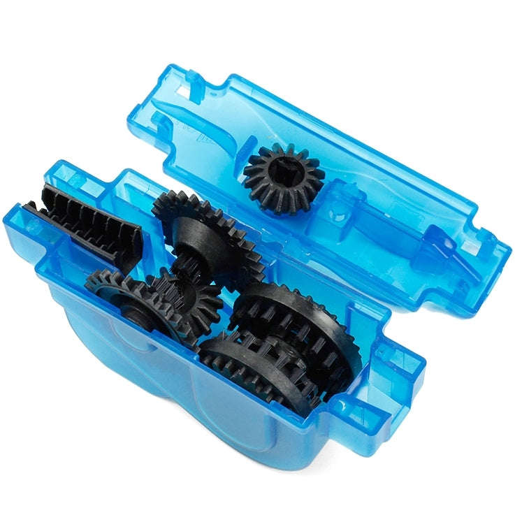 Bicycle Chain Cleaner Cycling Bike Machine Brushes Scrubber Wash Tool Kit Mountaineer Bicycle Cha...