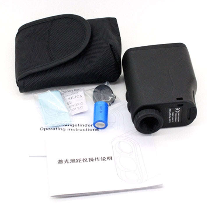 Golf Waterproof Handheld Rangefinder Telescope Monocular, Measurement Range: 5-600m