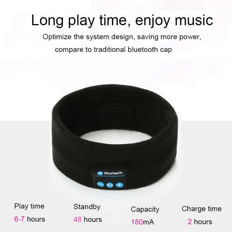 My-Call Bluetooth V5.0 Headsfree Sport Headband Music Headwear for iPhone 6 & 6s / iPhone 5 & 5S ...