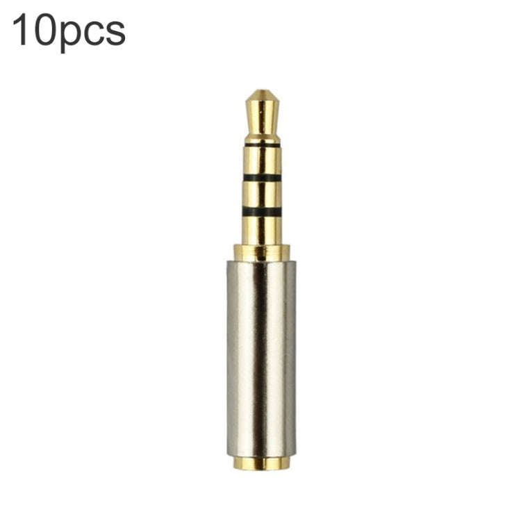 3.5mm 4-Pin Audio Jack Connector to 2.5mm 4-Pin Adapters (10 Pcs in One Package, the Price is for...