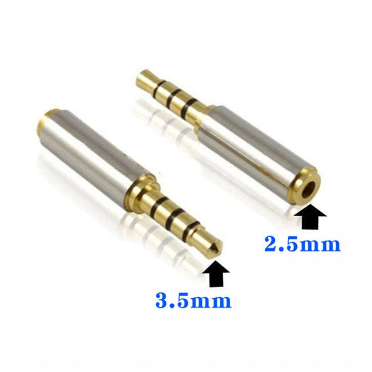 3.5mm 4-Pin Audio Jack Connector to 2.5mm 4-Pin Adapters (10 Pcs in One Package, the Price is for...