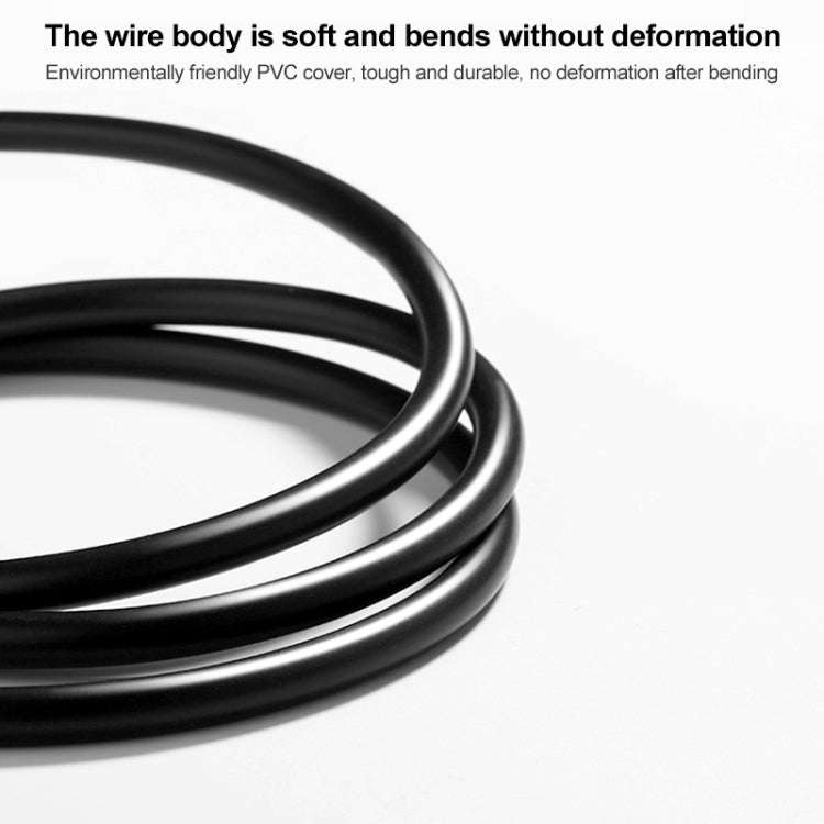 2 in 1 USB 2.0 Male to Mini 5pin Male + USB Male Cable, Length: 80 cm(Black)