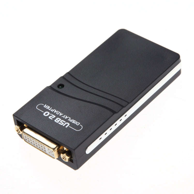 USB 2.0 to VGA, DVI, HDMI Adapter , Resolution: 1920*1080(Black)